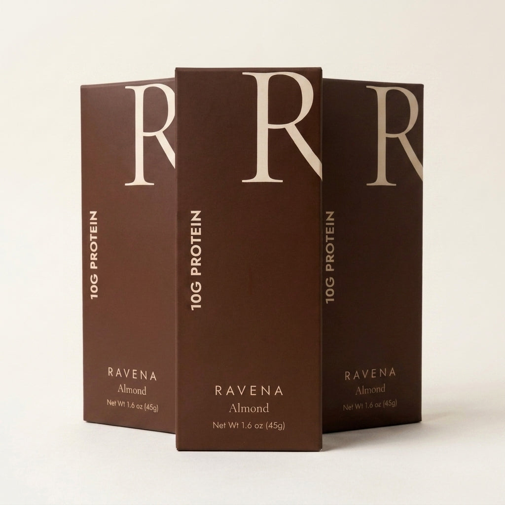 Ravena Almond Three Bar Box